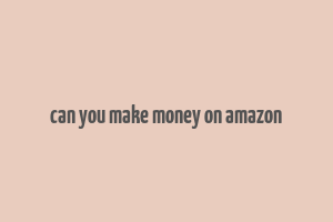 can you make money on amazon