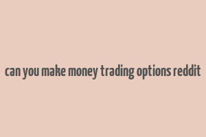 can you make money trading options reddit