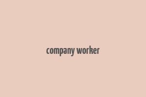 company worker