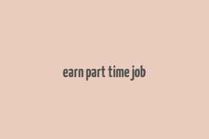 earn part time job