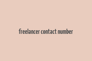 freelancer contact number