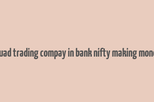 fruad trading compay in bank nifty making money