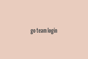 go team login