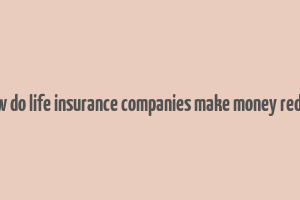 how do life insurance companies make money reddit