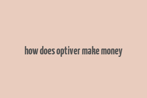 how does optiver make money