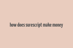 how does surescript make money