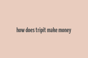 how does tripit make money