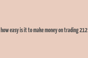 how easy is it to make money on trading 212