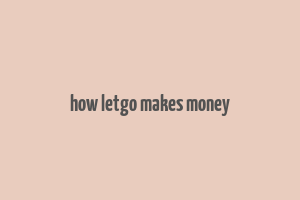 how letgo makes money