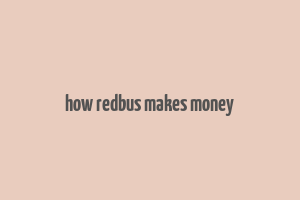 how redbus makes money