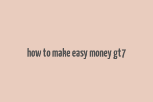 how to make easy money gt7