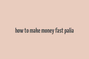 how to make money fast palia