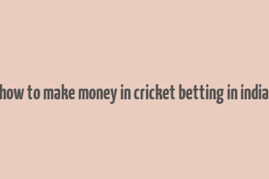 how to make money in cricket betting in india