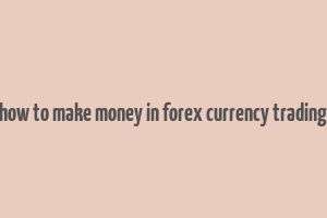 how to make money in forex currency trading