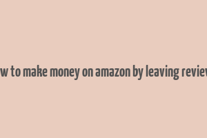 how to make money on amazon by leaving reviews