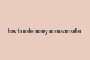 how to make money on amazon seller