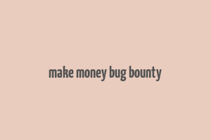 make money bug bounty