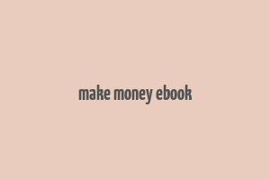 make money ebook