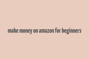 make money on amazon for beginners