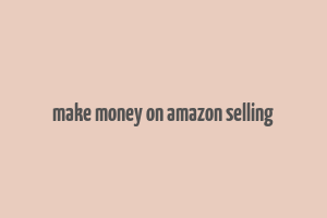 make money on amazon selling