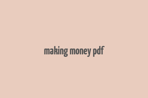 making money pdf