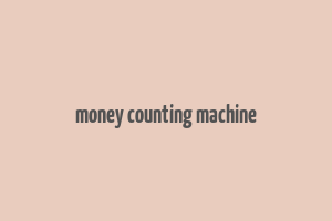 money counting machine