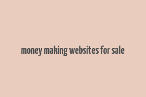 money making websites for sale