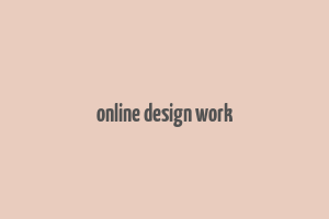 online design work