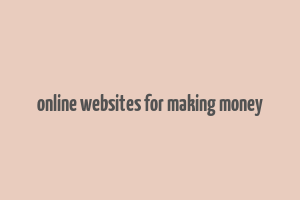 online websites for making money