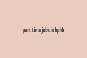 part time jobs in kphb