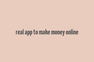 real app to make money online