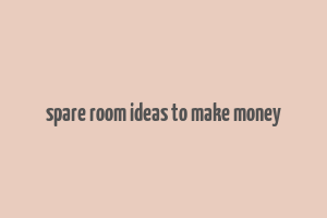 spare room ideas to make money