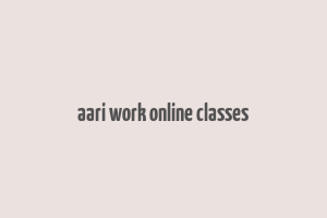 aari work online classes