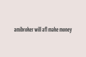 amibroker will afl make money