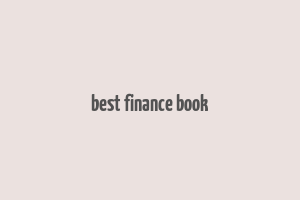 best finance book