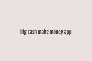 big cash make money app