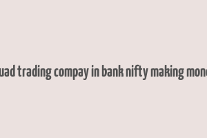 fruad trading compay in bank nifty making money