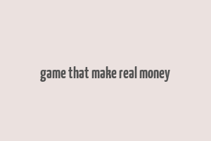 game that make real money