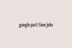 google part time jobs