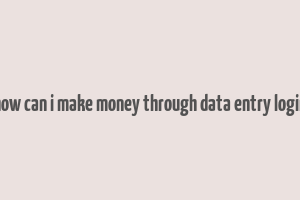 how can i make money through data entry login