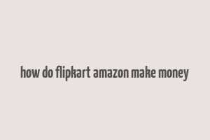 how do flipkart amazon make money