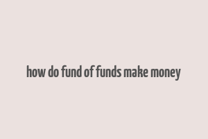 how do fund of funds make money