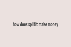 how does splitit make money