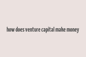 how does venture capital make money