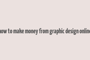 how to make money from graphic design online