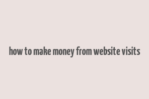 how to make money from website visits