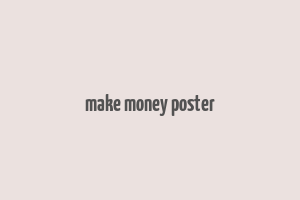 make money poster