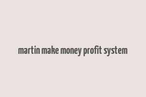 martin make money profit system