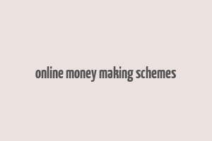 online money making schemes