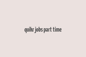 quikr jobs part time